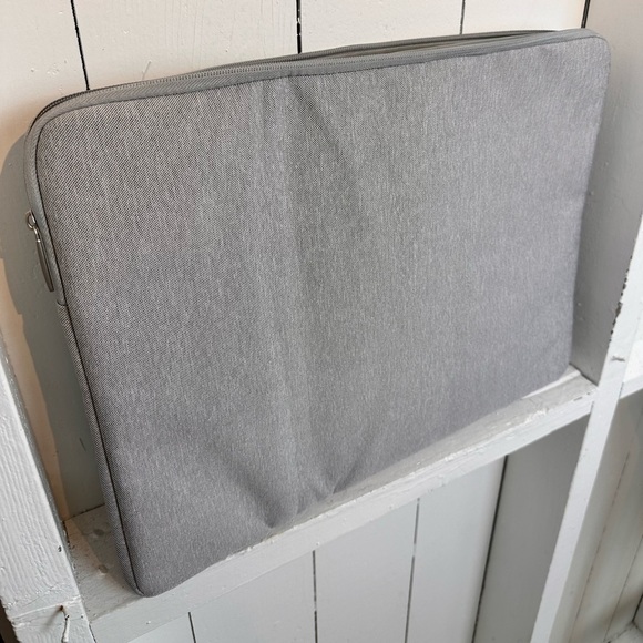 Mosiso 20 Inch Laptop Tablet Bag Gray Soft Interior Keep it Safe Multi Zip - Picture 5 of 10